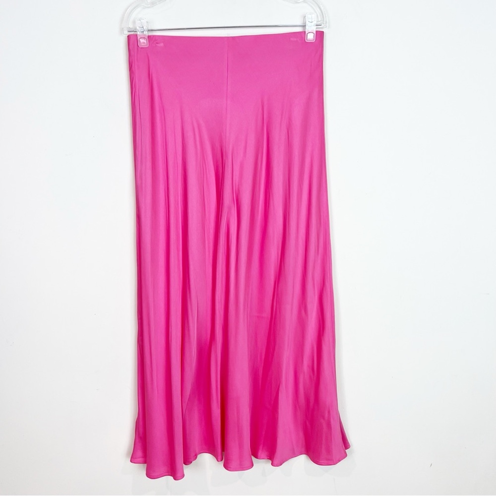 L'AGENCE Clarisa Bias-cut A-line Maxi Skirt
